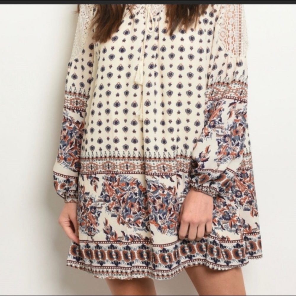 New Cream Dress